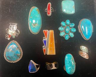 Native American rings