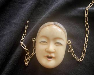 Netsuke necklace