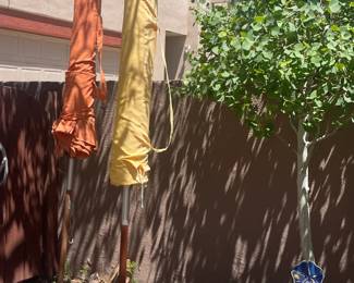 Outdoor umbrellas
