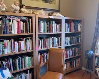 Books and book shelves