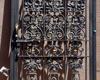 Oversized metal door