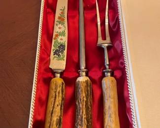 Carving Set-purchased in Germany. Never Used