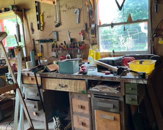 Woodworking tools & miscellaneous shop items