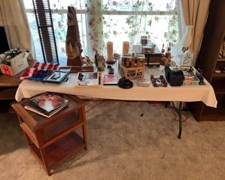 Miscellaneous home decor and furniture.