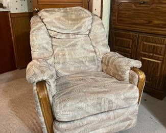 Reclining chair.