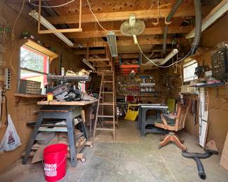 Woodworking tools & miscellaneous shop items