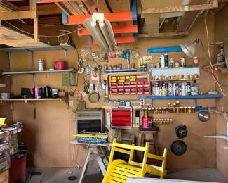 Woodworking tools & miscellaneous shop items