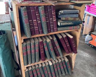 Antique books.