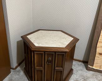 Vintage marble top table.
