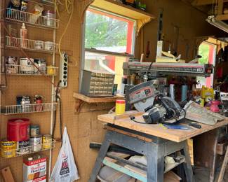 Woodworking tools & miscellaneous shop items