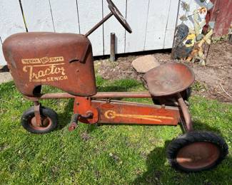 1950's BMC Peddle Tractor RARE