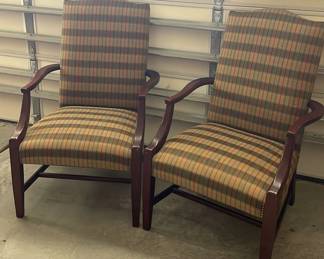 Set Of Two Upholstered Chairs