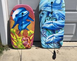 Two KidSize Kick Boards