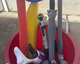 Nerf Toys And Light Sabers