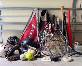 Mixed Sporting Goods Lot