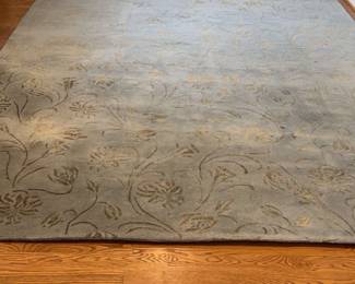 8x10ft Teal Area Rug