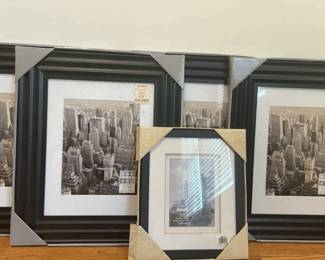 Five Black Frames