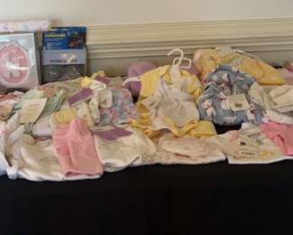 Baby Clothes New with Tags On Mixed Sizes