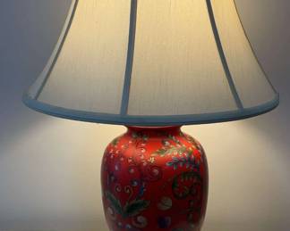Fine HandPainted Lamp