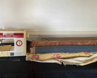 Brother Sewing Machine And Fabric Bolts