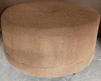 Large Rolling Ottoman on Wheels