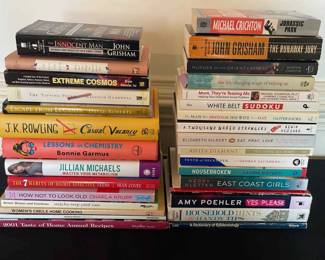 Fiction And Nonfiction Books Lot