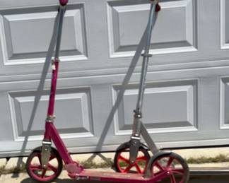 Two Razor Scooters