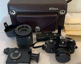 Nikon EM with Case Accessories