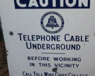Porcelian signs