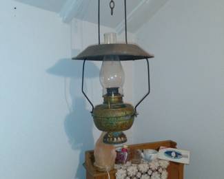Large saloon lamp