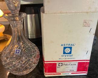 Crystal decanter