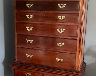 Chippendale style high boy