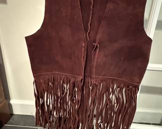 Vintage Brady Bunch Greg fringe vest