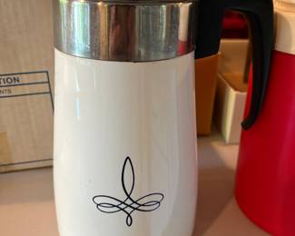 Vintage Corningware coffee pitcher
