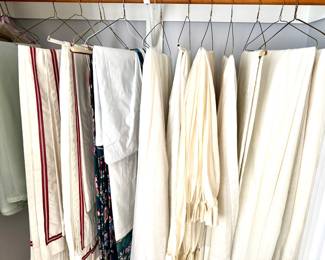 Draperies and linens