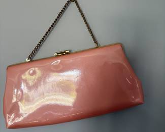 Pink vintage evening bag