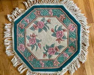 Octagon area rug