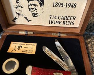 Babe Ruth collectible knives
