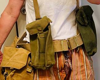 U.S. Military Combat Load Gear Set – Vietnam/Cold War Era