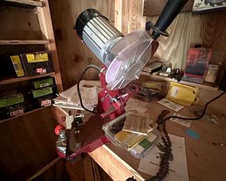 Located in the garage