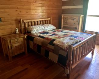 This bedroom suite for sale as a complete set. Also includes...