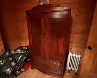 Lower level inside is cedar