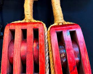 Wooden Pullies