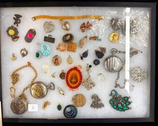 Watches, Pendants and Brooches