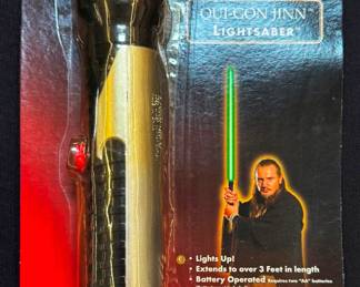 Star Wars Light Saber Qui-Gon Jinn
