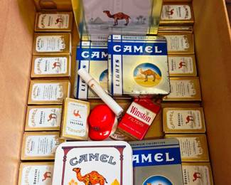 Camel and Camel Lights Matches Lighters and More