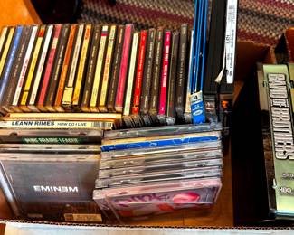 CD's and Movies