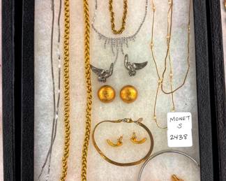 Monet Costume Jewelry Tray
