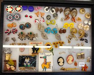 Earrings and Brooches
