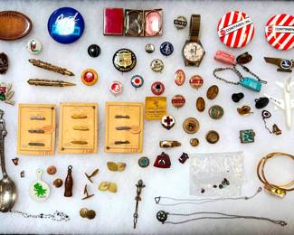 Some Gold Filled Jewelry, Pins and Trinkets